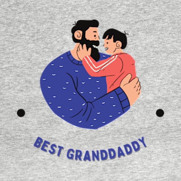 Best Granddaddy Ever From Granddaughter Sticker by MoGaballah